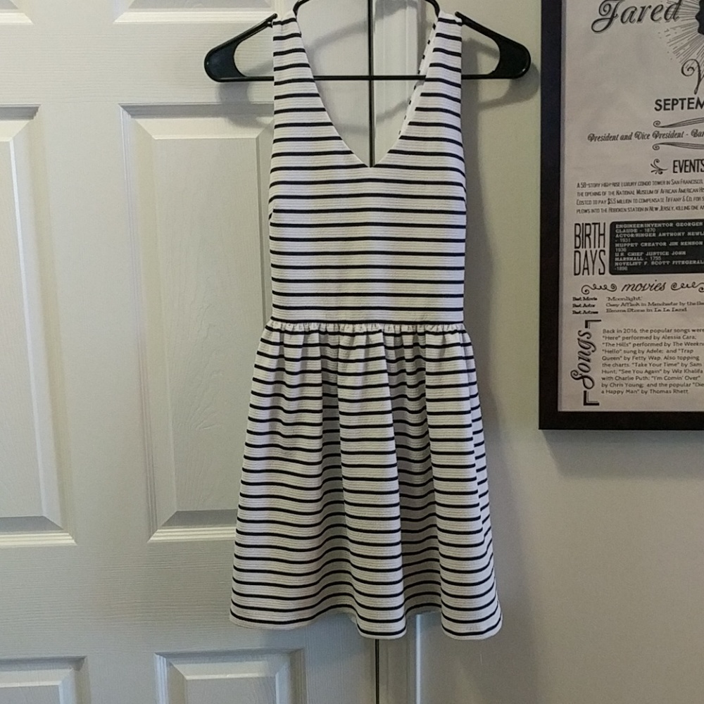 Aqua scuba dress